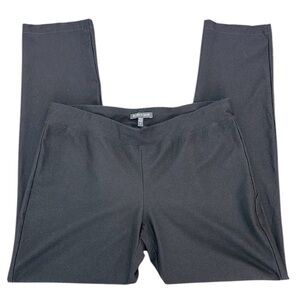 Eileen Fisher Black Relaxed Fit Pull On System‎ Washable Stretch Crepe Pants S